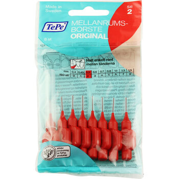 Interdental Brush Normal (0,5 mm red 8 ks) - Medzizubné kefky